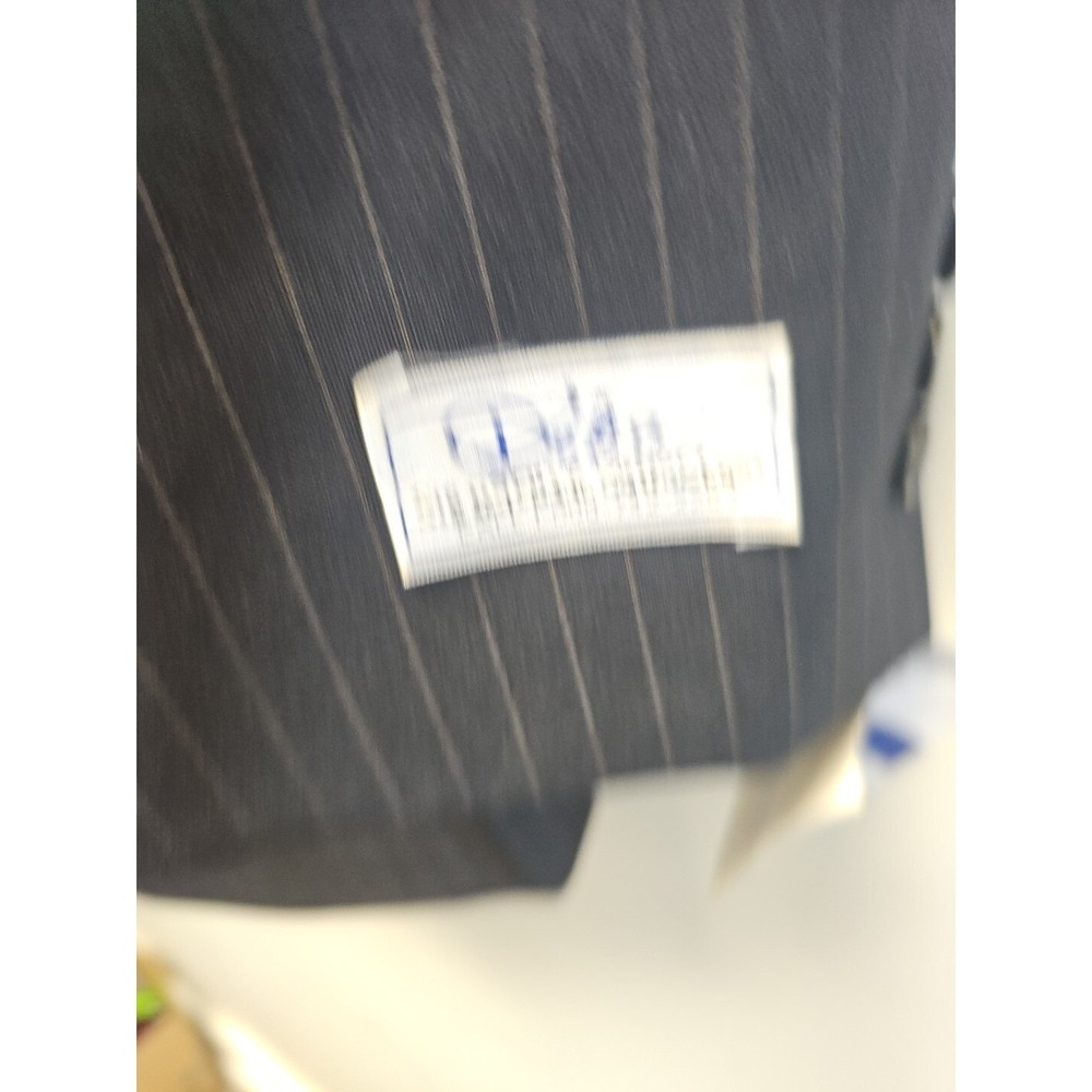 Haband  Duke Jacket Sport Coat Blazer 40R Blue Pinstripe New - Picture 3 of 7